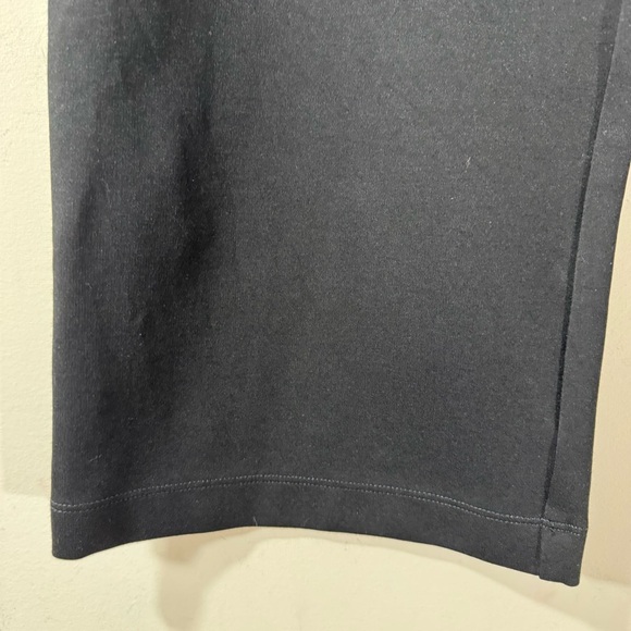 2/$35 Loft Black Pull On Straight Ponte Knit Pants - Picture 3 of 9